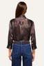 Dani Blouse Midnight Multi Lux Paisley