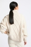 Wool Cashmere Cable Knit Sweater Aspen
