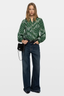 Twina Silk Bandana Shirt Meadow