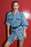 Lyra Denim Mini Dress Coastal Wash