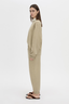 Thome Emb Track Pant Oyster