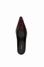Skylar Mule Burgundy Snake