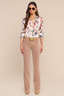 Dani Blouse Ecru Multi Glassware