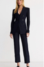 Not A DB Blazer With Jersey Sleeve Deep Navy