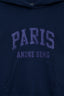 Debbie Shrunken Hoodie Paris Washed Navy
