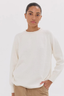 The Raglan Sweater White