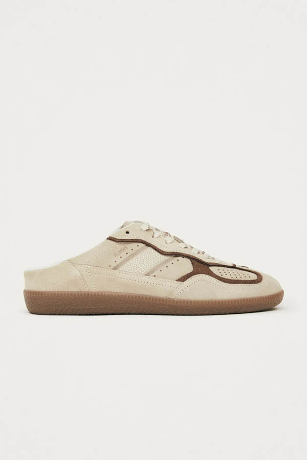 Tb.490 Mule Cream Leather Sneakers