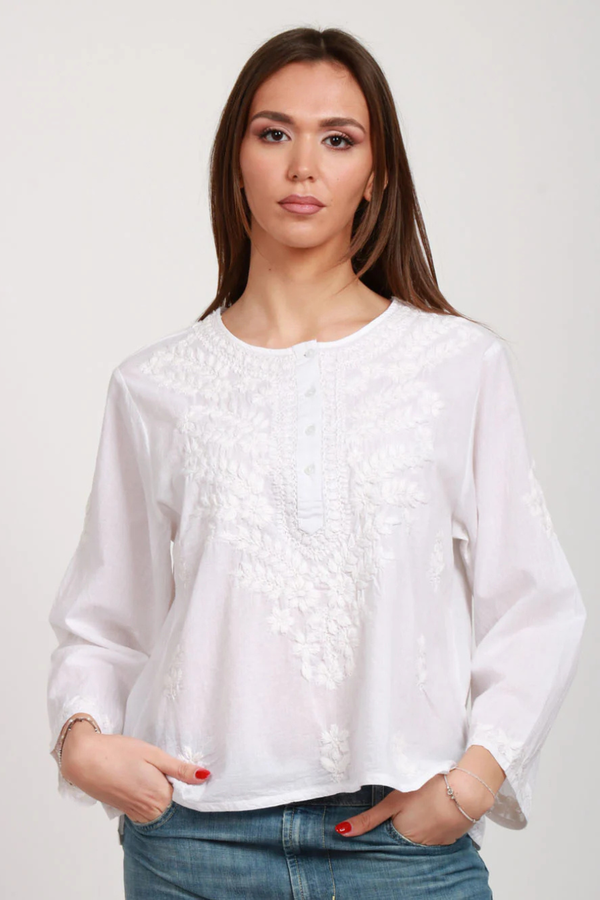 Shyla Blouse Bianco