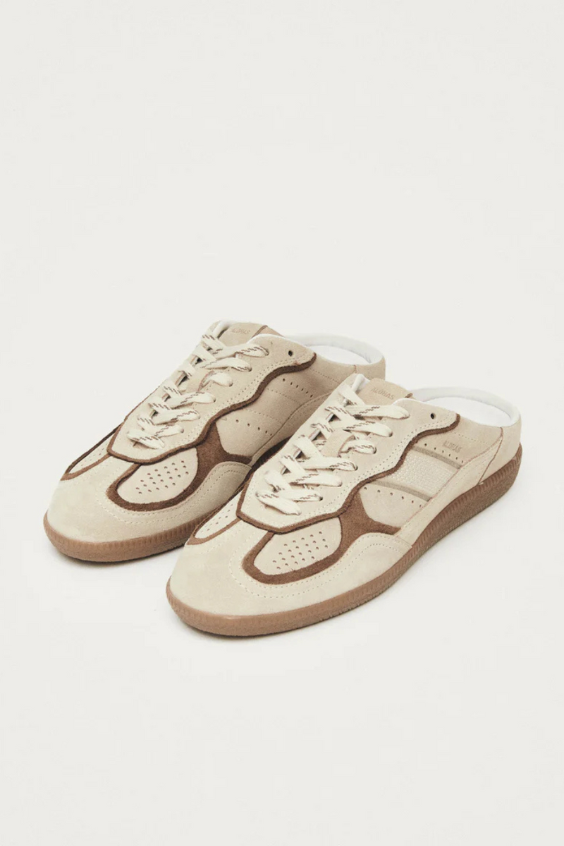 Tb.490 Mule Cream Leather Sneakers