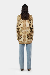 Lorenzo Shirt Sepia Floral