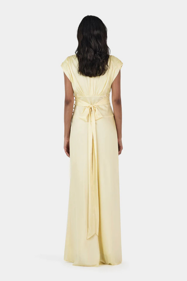 Meredith Silk Dress Butter