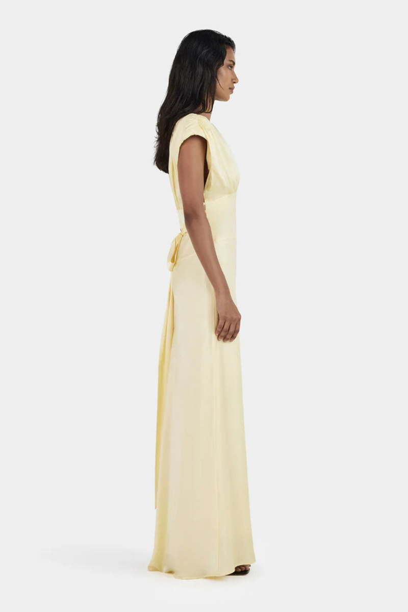 Meredith Silk Dress Butter