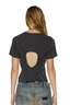 Funny Bunny Shrunken SS Tee Washed Black