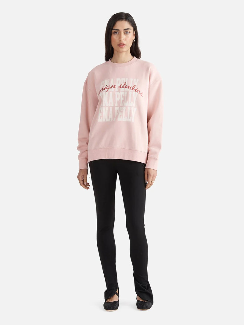 Ena Trilogy Oversized Sweater Primrose