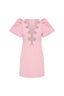 Harlynn Puff Sleeve Mini Pink