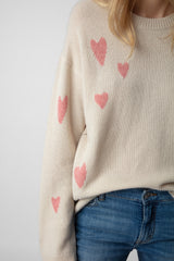 Markus Heart Cashmere Sweater Judo