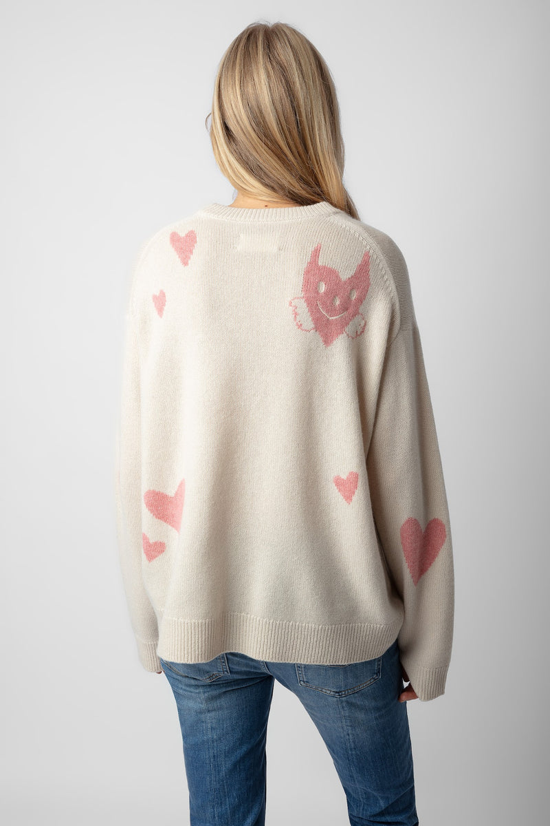 Markus Heart Cashmere Sweater Judo