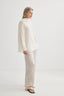 Satin Relaxed Pant Champagne