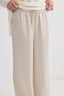 Satin Relaxed Pant Champagne
