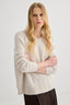 Cashmere Oversized Crewneck Oyster