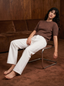 Lawson Short Sleeve Crew Chestnut Shell