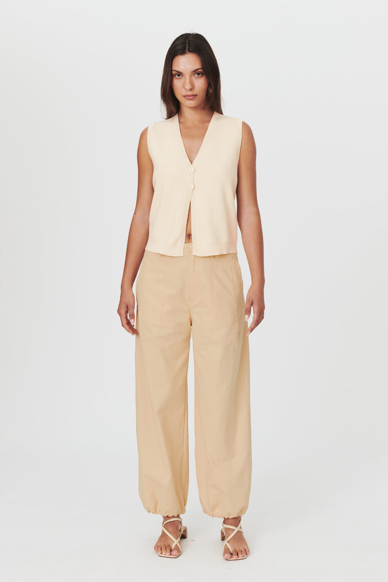 Parachute Pants Vanilla Creme