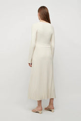 Nebula Knit Skirt Winter White