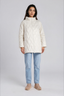 Midi Down Jacket Cream