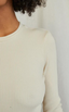 Clyde Rib Long Sleeve Tee Sugar