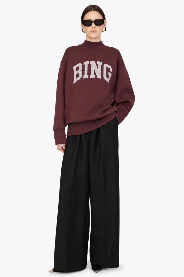 Bradie Sweatshirt Bing Deep Burgundy