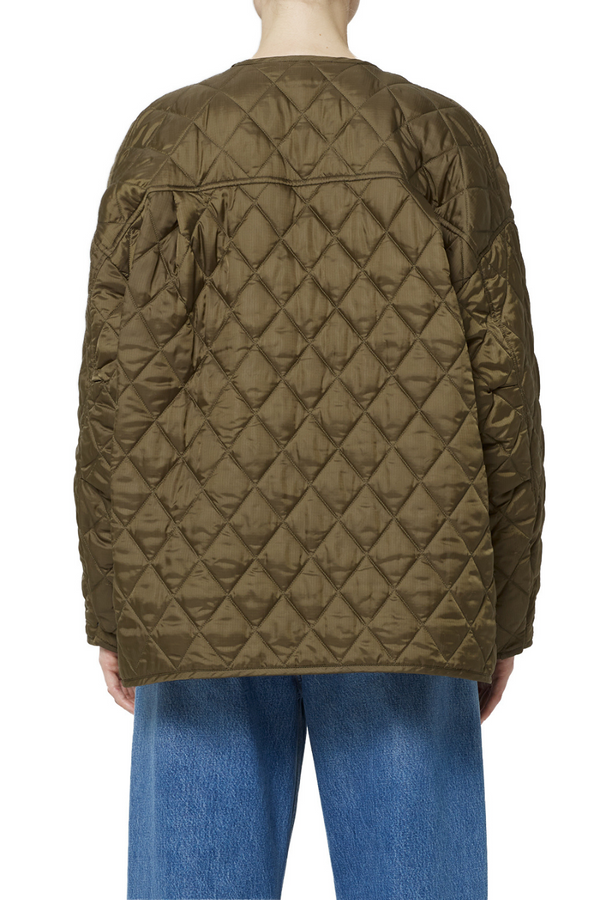 Huntleigh Quilted Jacket Army Green