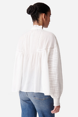 Dahlia Blouse Blanc