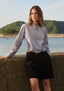 Blossom Jacket Mist Stripe