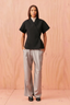 Coco Short Sleeve Blazer Black