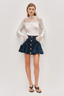 Elodi Denim Mini Skirt Dark Classic Wash