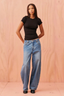 Icon Studded Jean Midtown Blue