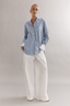 Varsity Shirt Denim Stripe