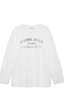 Ivan Long Sleeve New York Stencil Ivory