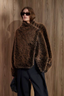Susan Jacket Black/ Brown