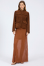 Mercer Suede Blazer Brown