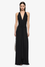 Thalia V Maxi Dress Black