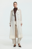 Whisper Trench Coat Vanilla