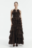 Cleo Gown Chocolate