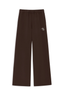 Kacey Sweatpant Monogram Chocolate Brown