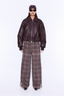 Monroe Bomber Jacket Burgundy