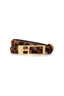 Elly Belt Pony Hair Leopard