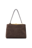 Anine Avenue Bag Suede Dark Brown