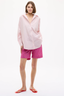 Mara Oversized Shirt Primrose Pink/Natural/Red