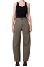 Luna Structured Twill Trouser Taupe