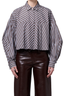Agnes Shirt Meyer Stripe White Chocolate